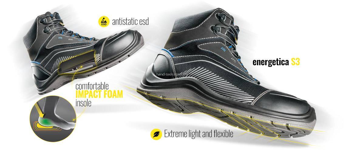 SAFETY JOGGER ENERGETICA SAFETY SHOES MIDCUT